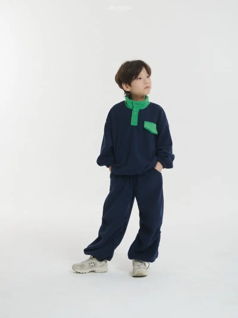 Jermaine - Korean Children Fashion - #kidsstore - Hip Danjjak Top Bottom Set - 6
