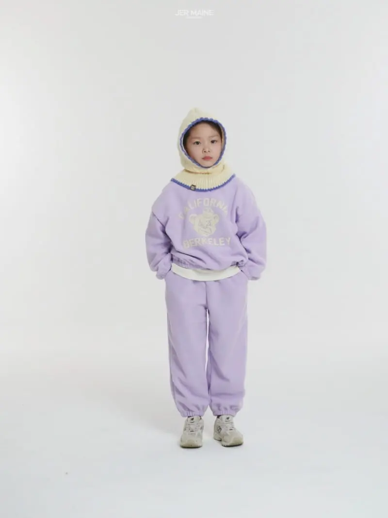 Jermaine - Korean Children Fashion - #kidzfashiontrend - California Bear Top Bottom Set - 7