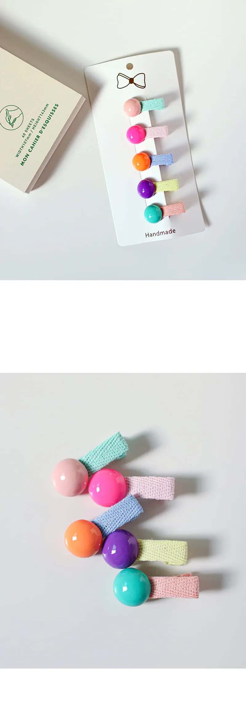 Jireh Bow - Korean Baby Fashion - #babyfever - Circle Mini Hair Clip
