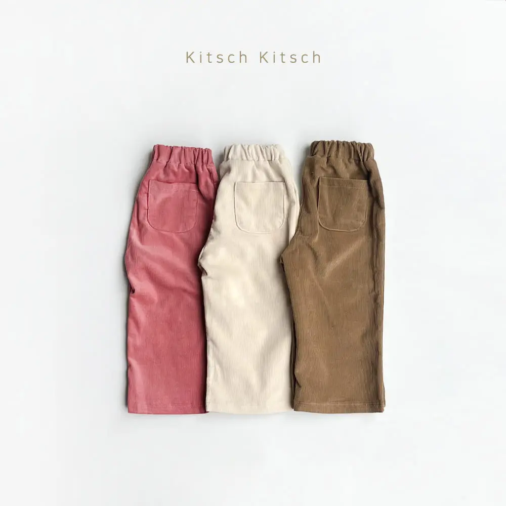Kitsch Kitsch - Korean Children Fashion - #childofig - Rib Pants