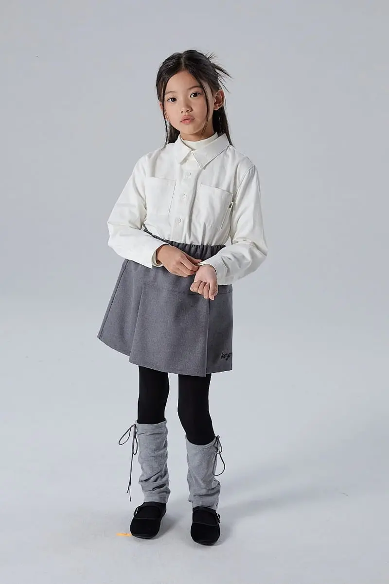 Kokoyarn - Korean Children Fashion - #Kfashion4kids - Fleece Crop Shirt - 2