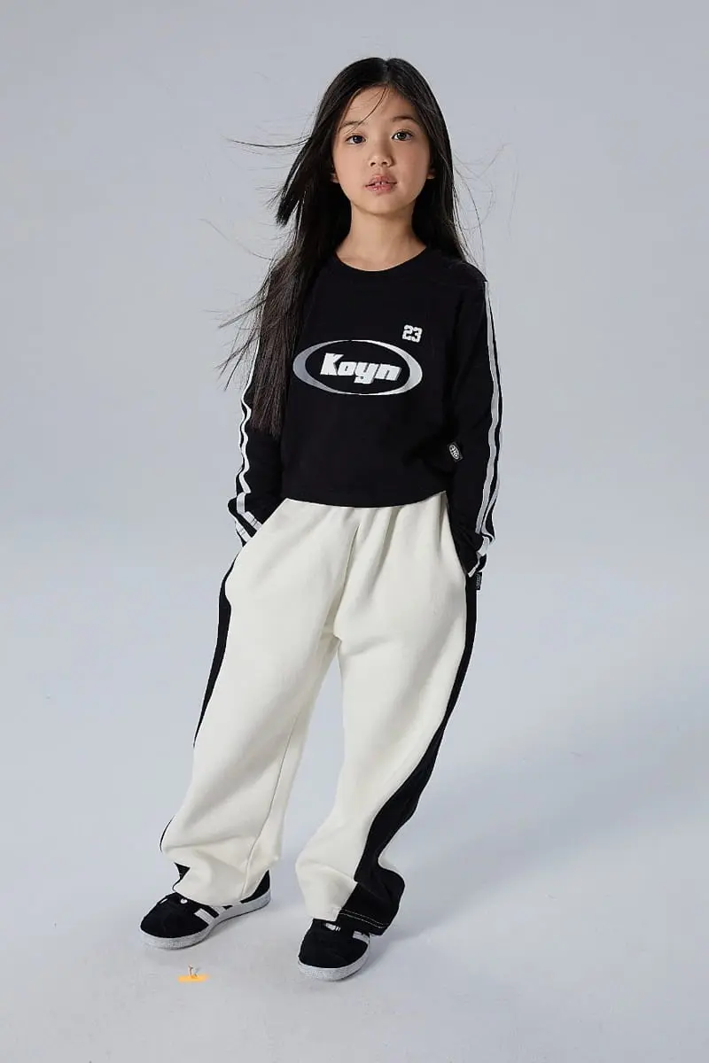 Kokoyarn - Korean Children Fashion - #childrensboutique - Taping Crop Tee - 2