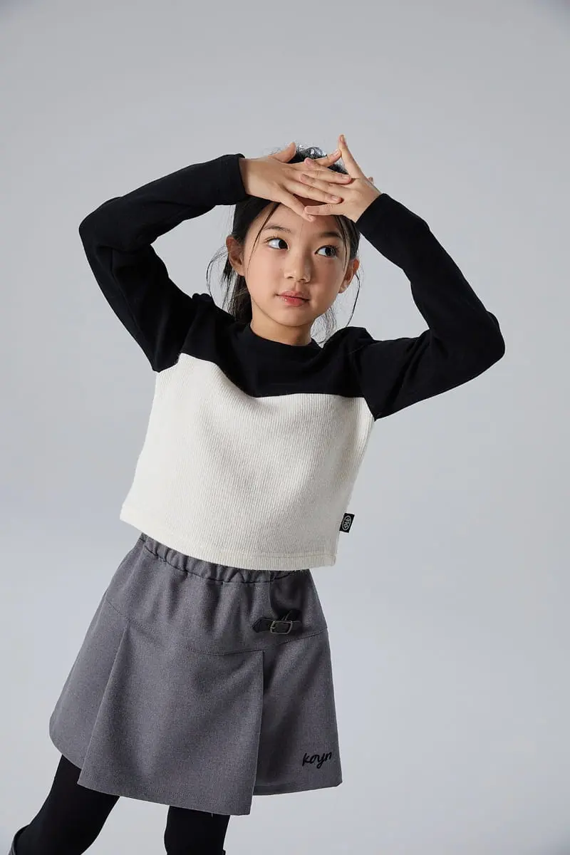 Kokoyarn - Korean Children Fashion - #discoveringself - Cozy Knit Crop Tee - 10