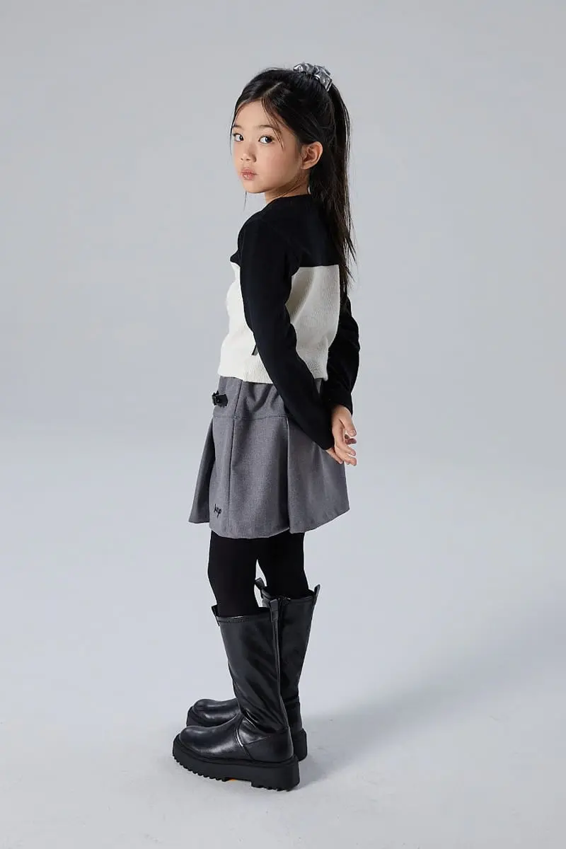 Kokoyarn - Korean Children Fashion - #littlefashionista - Cookie Belt Skirt - 8