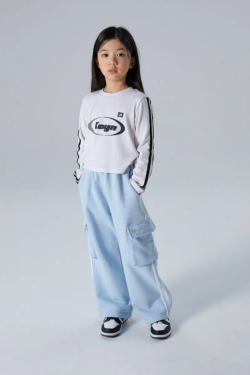 Kokoyarn - Korean Children Fashion - #magicofchildhood - Taping Crop Tee - 11