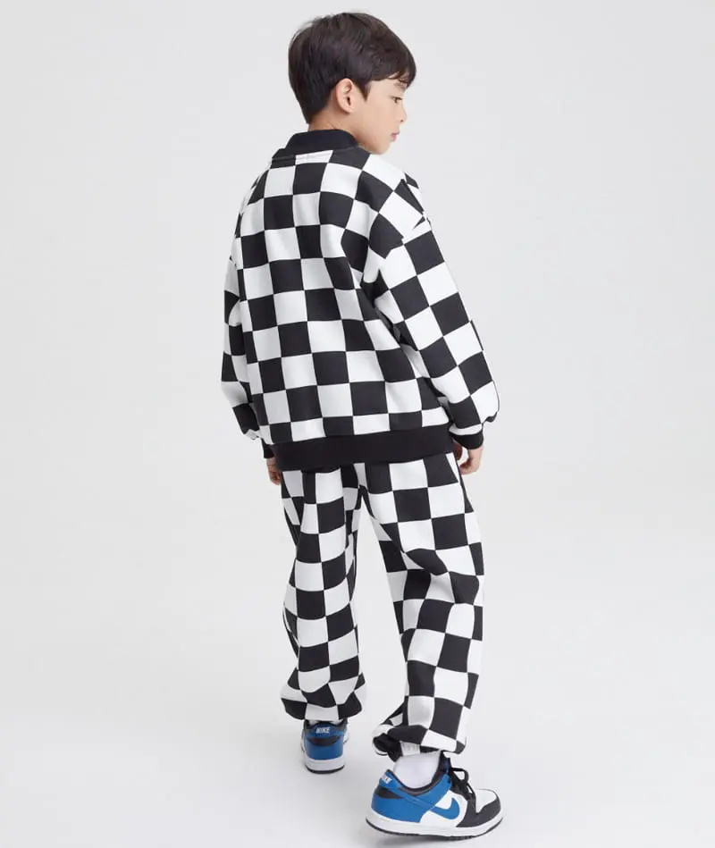 Kokoyarn - Korean Junior Fashion - #childofig - Mont Checker Set UP - 7
