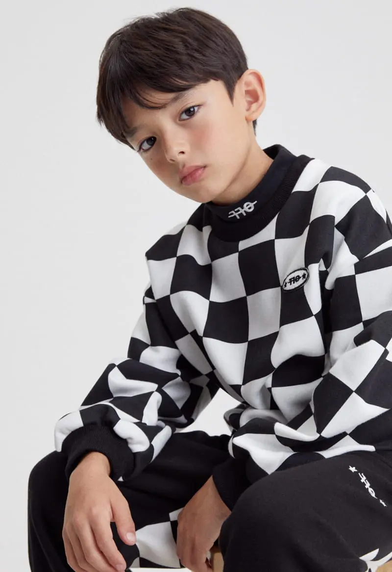 Kokoyarn - Korean Junior Fashion - #discoveringself - Mont Checker Set UP - 10