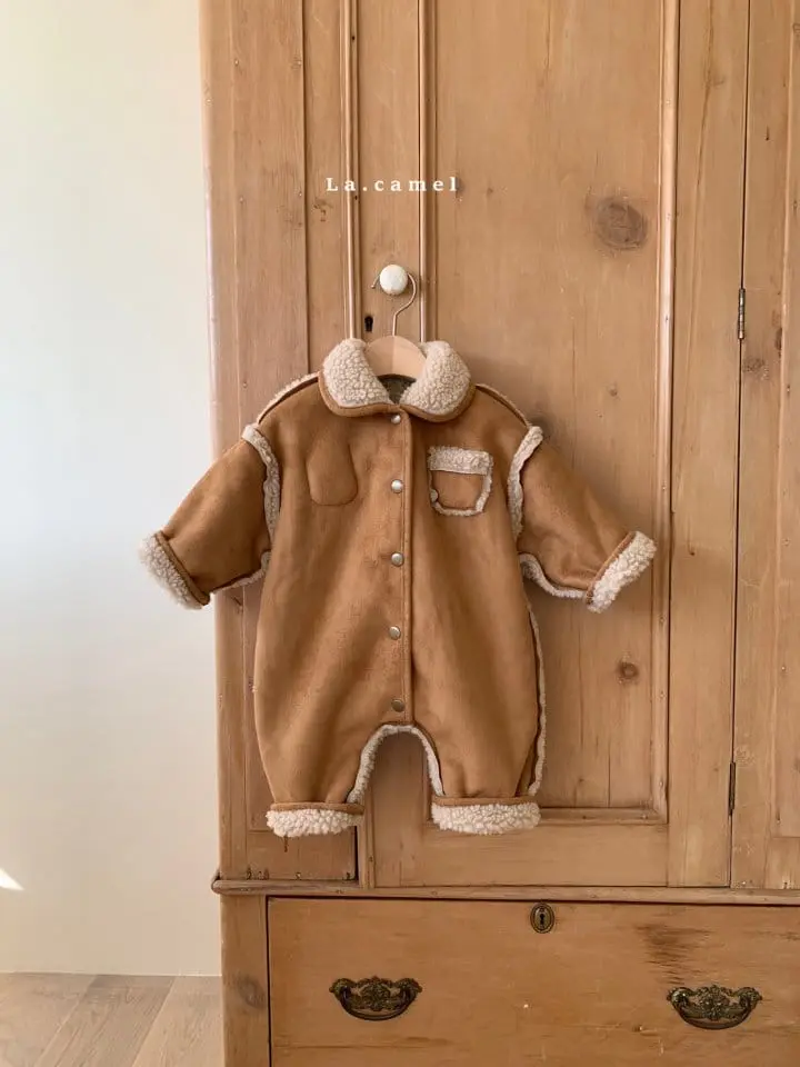 La Camel - Korean Baby Fashion - #babylifestyle - Mare Bodysuit - 2
