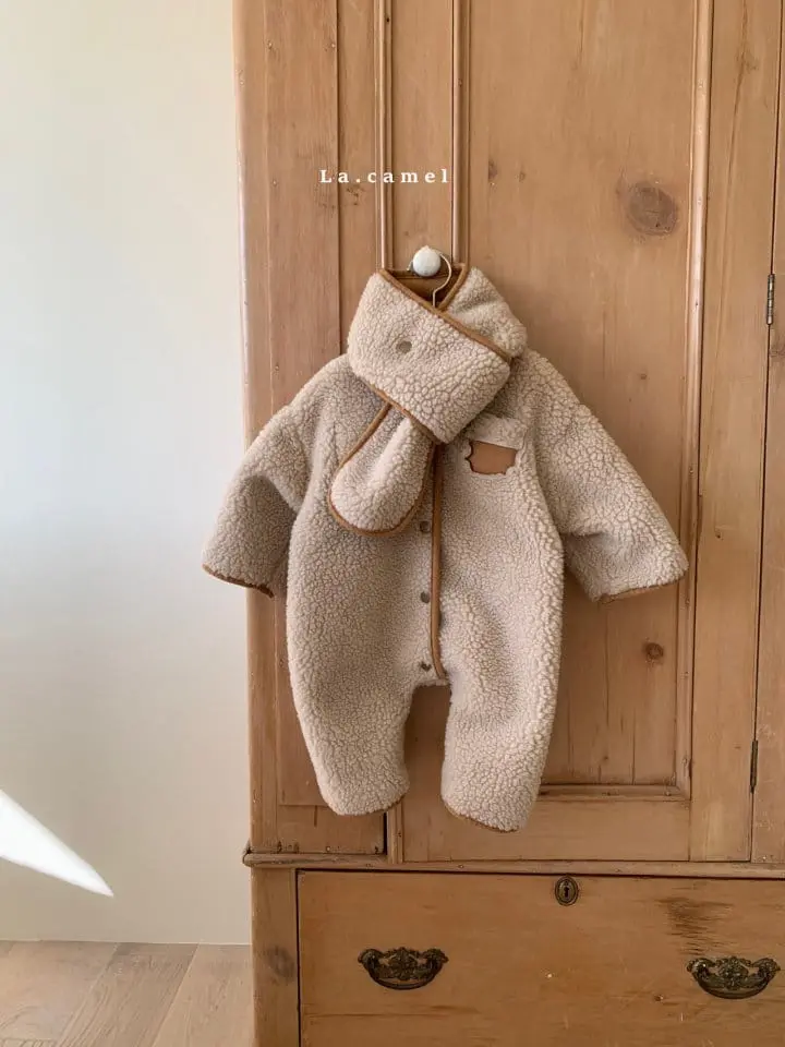 La Camel - Korean Baby Fashion - #babyoninstagram - Mare Bodysuit - 3