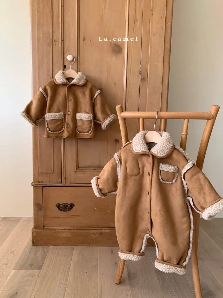 La Camel - Korean Baby Fashion - #babyoutfit - Mare Bodysuit - 5