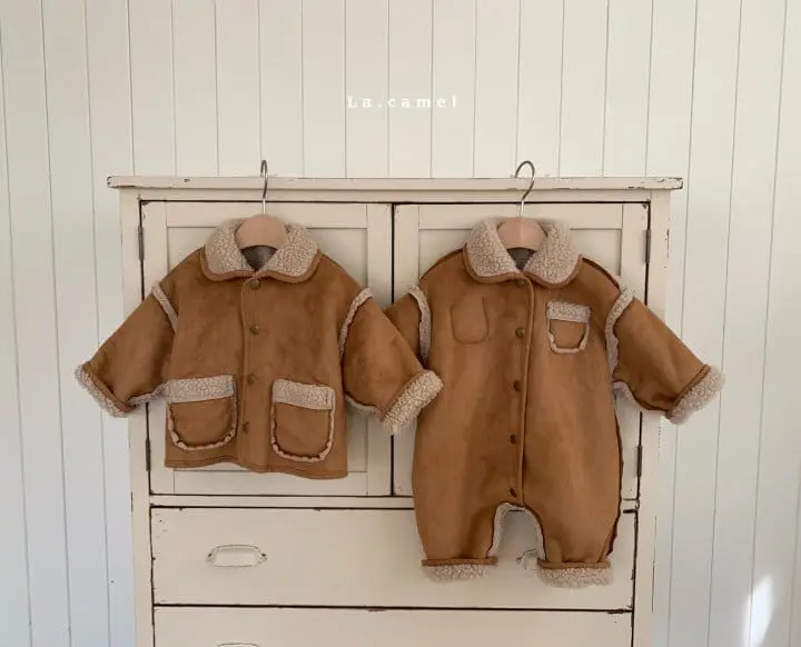 La Camel - Korean Baby Fashion - #babyoutfit - Mare Bodysuit - 6
