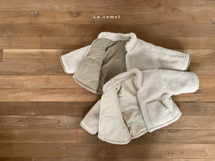 La Camel - Korean Children Fashion - #magicofchildhood - Mona Padding Jacket Reversible - 2