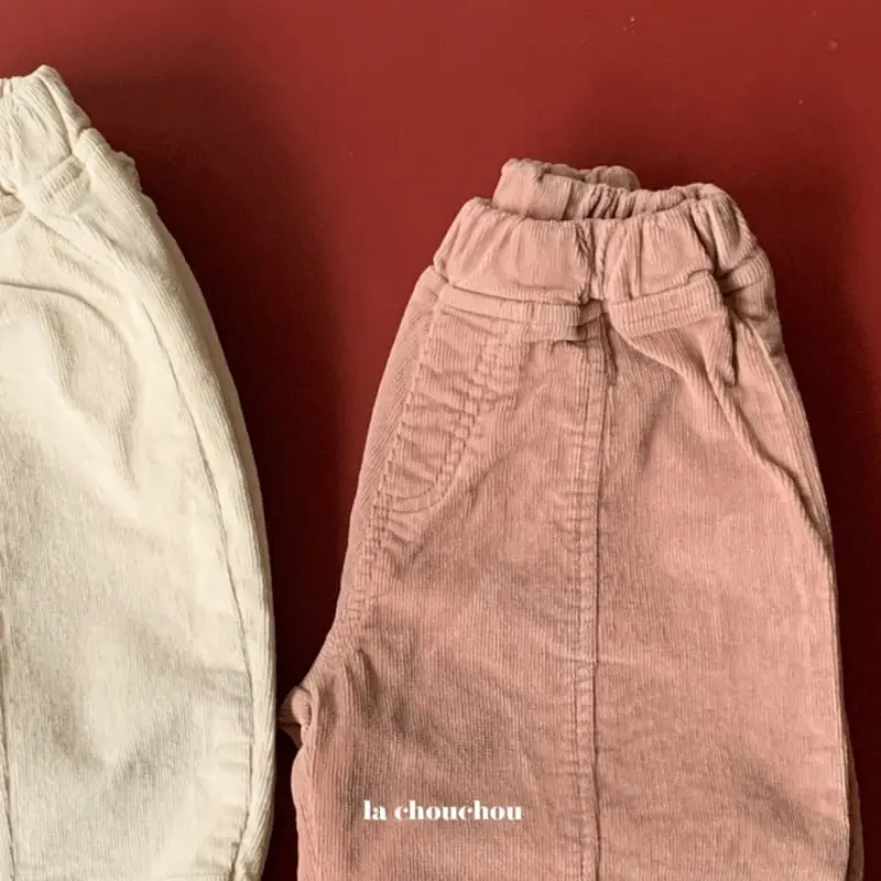 La Chouchou - Korean Children Fashion - #childofig - Plan Rib Pants - 6