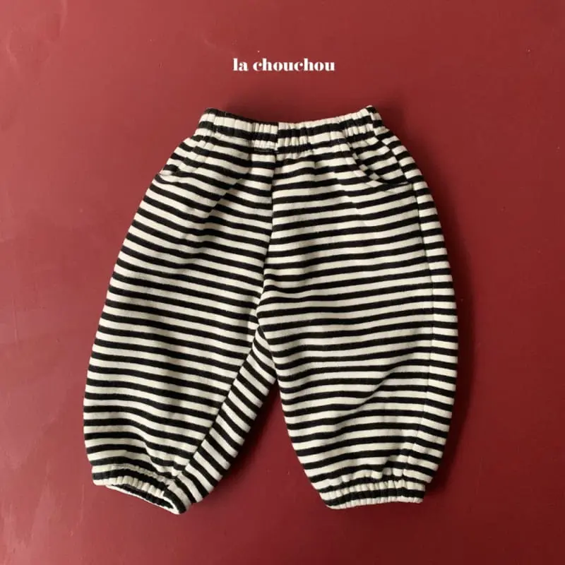 La Chouchou - Korean Children Fashion - #fashionkids - Embroidery Pants - 4