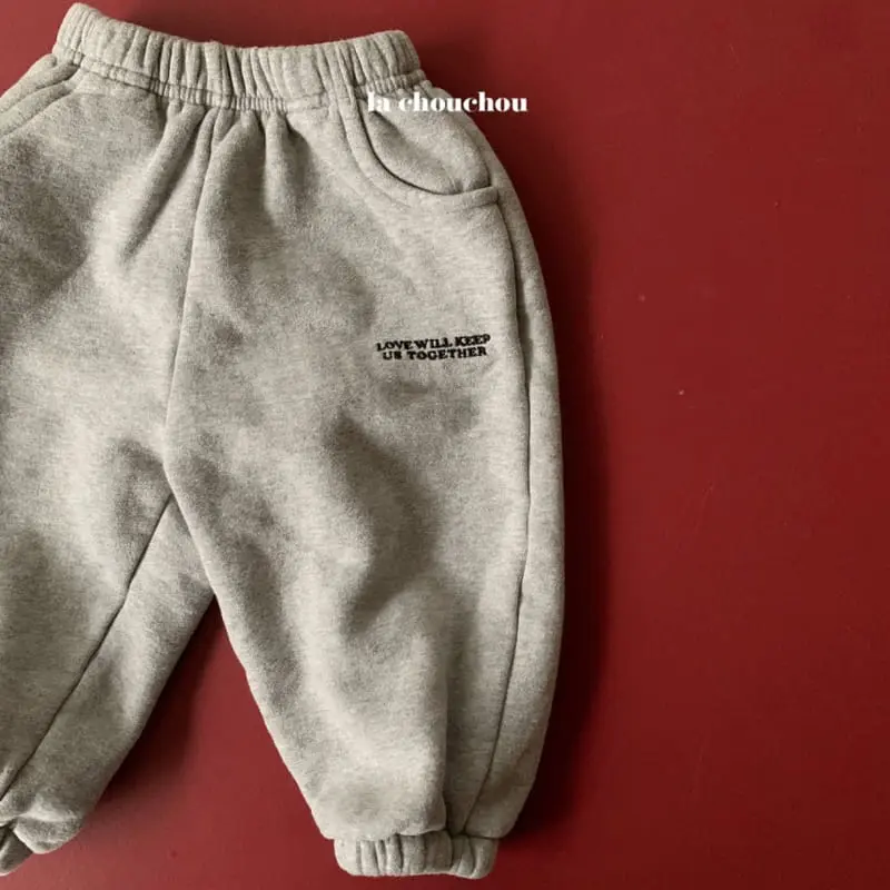 La Chouchou - Korean Children Fashion - #kidzfashiontrend - Embroidery Pants - 6