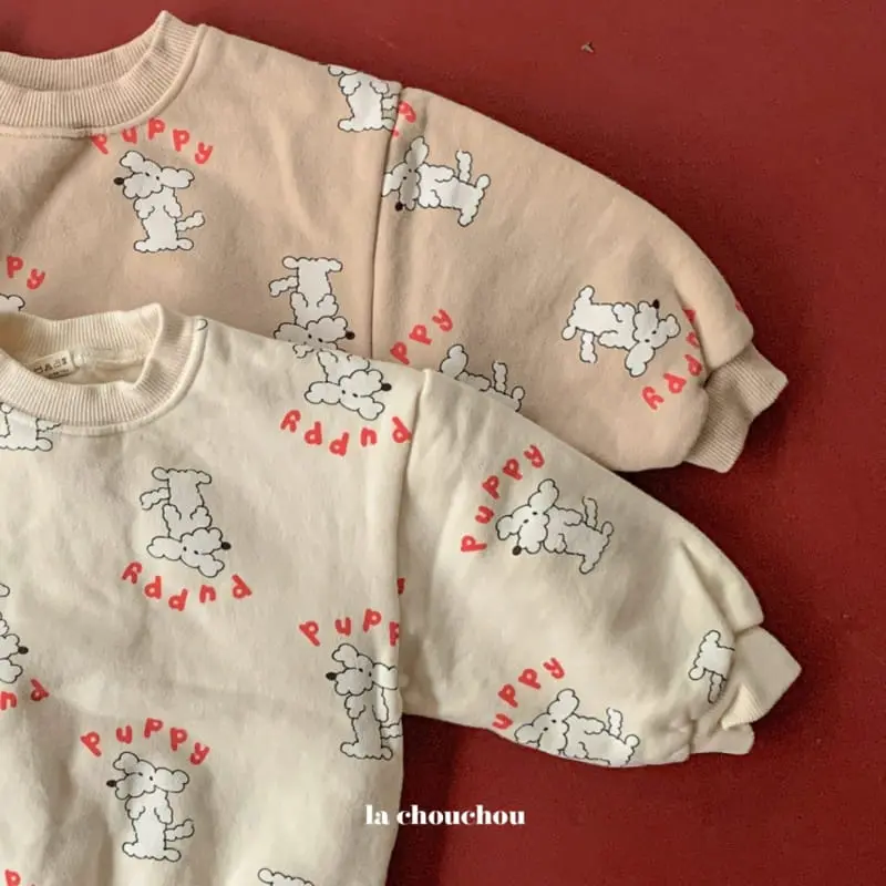 La Chouchou - Korean Children Fashion - #kidzfashiontrend - Puppy Sweatshirt - 2
