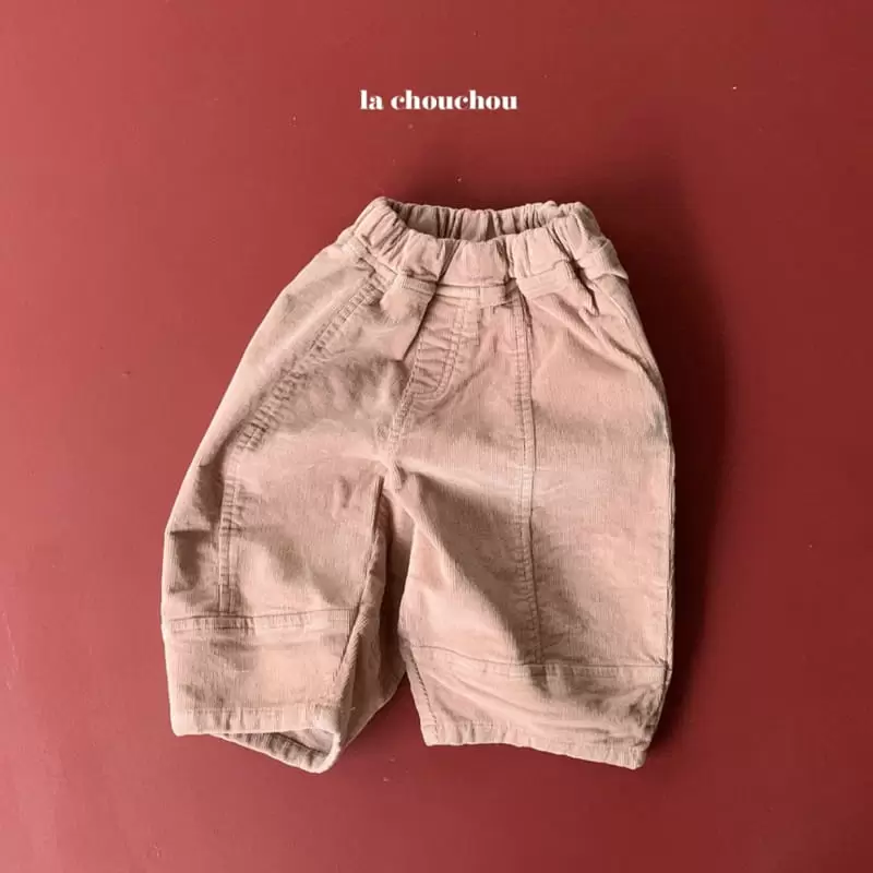 La Chouchou - Korean Children Fashion - #magicofchildhood - Plan Rib Pants - 2