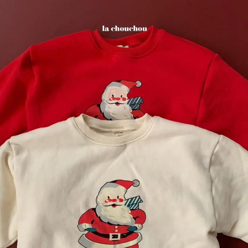 La Chouchou - Korean Children Fashion - #minifashionista - Santa Sweatshirt - 5