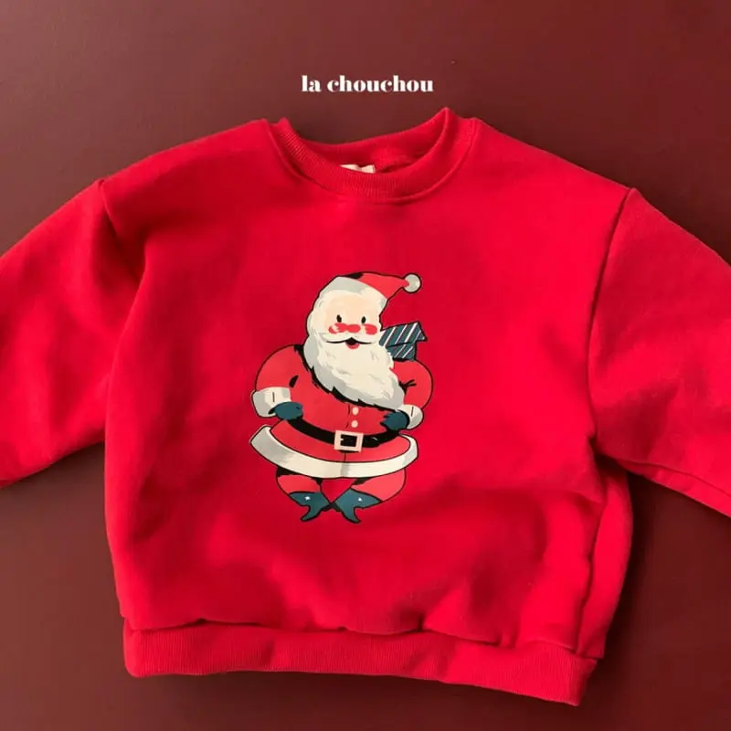 La Chouchou - Korean Children Fashion - #prettylittlegirls - Santa Sweatshirt - 6