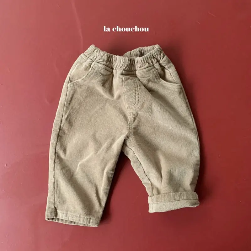La Chouchou - Korean Children Fashion - #prettylittlegirls - Delly Fleece Pants - 3