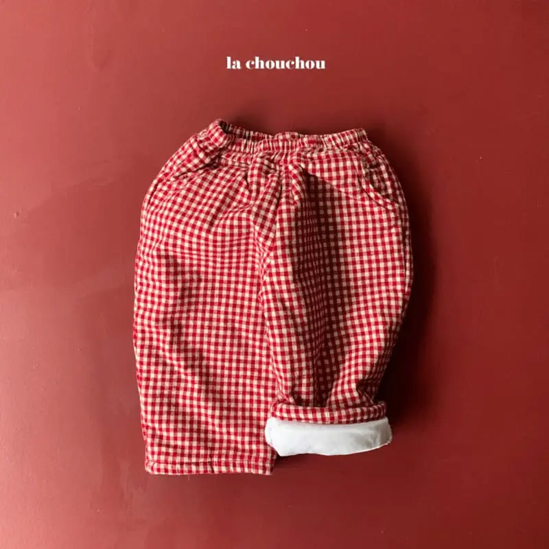 La Chouchou - Korean Children Fashion - #prettylittlegirls - Check Pants - 2