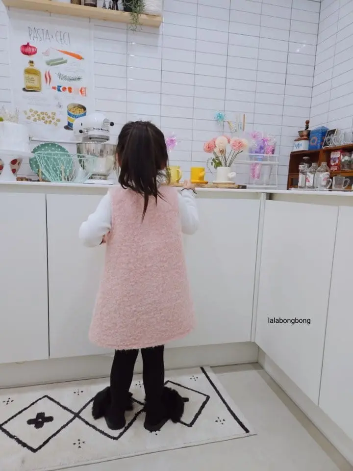 Lalabongbong - Korean Children Fashion - #fashionkids - Bookle Pocket One-Piece - 5