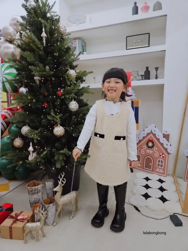 Lalabongbong - Korean Children Fashion - #littlefashionista - Bookle Pocket One-Piece - 10