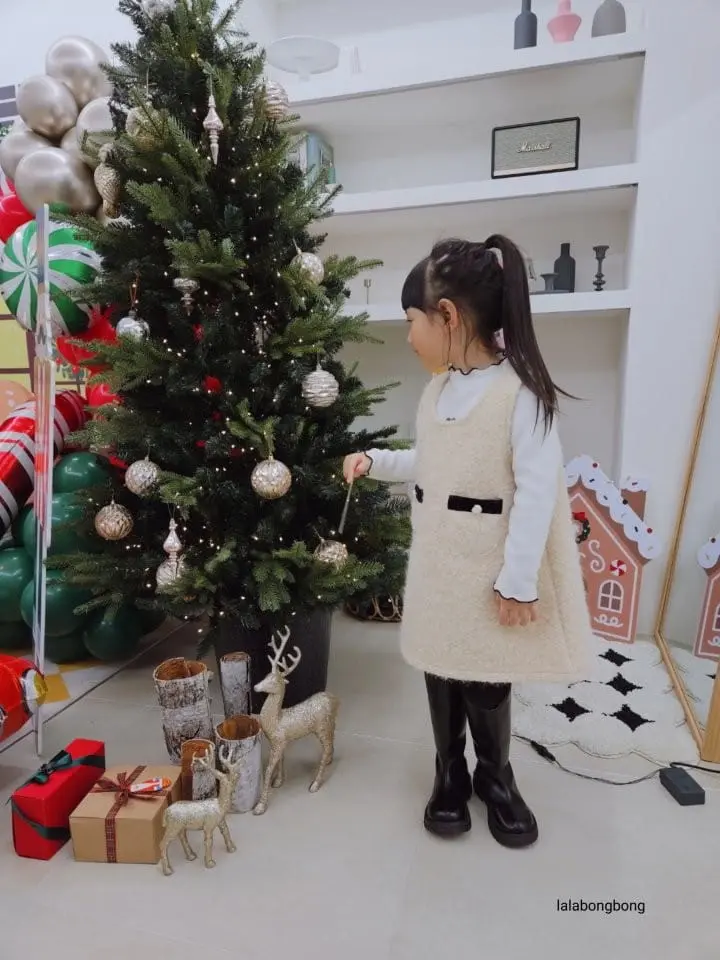 Lalabongbong - Korean Children Fashion - #minifashionista - Bookle Pocket One-Piece - 12