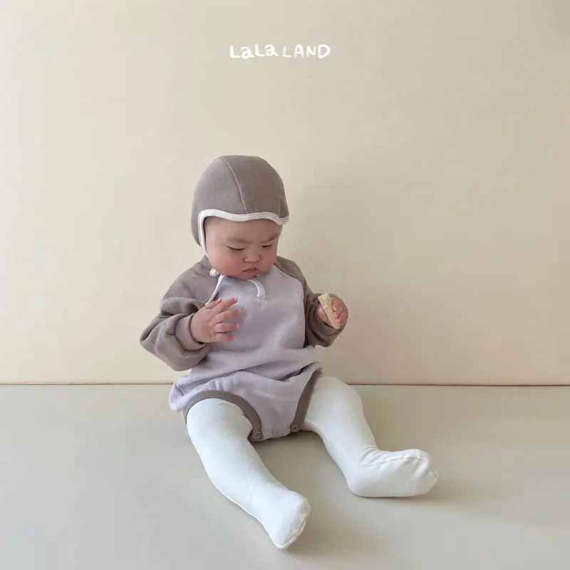 Lalaland - Korean Baby Fashion - #babyboutique - Bebe Block Raglan Bodysuit - 10