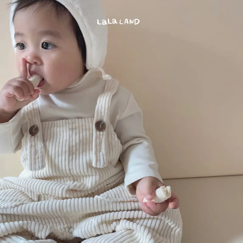 Lalaland - Korean Baby Fashion - #babyboutique - Bebe Toy Dungarees Bodysuit - 12