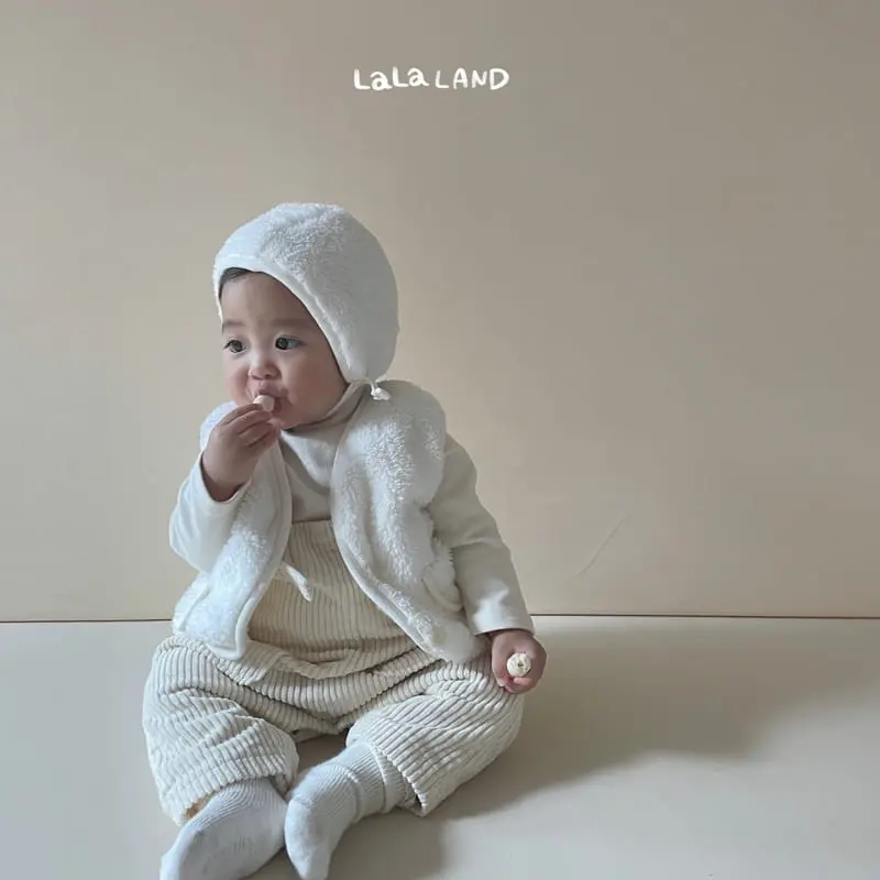 Lalaland - Korean Baby Fashion - #babyboutique - Bebe Fluffy Vest - 10