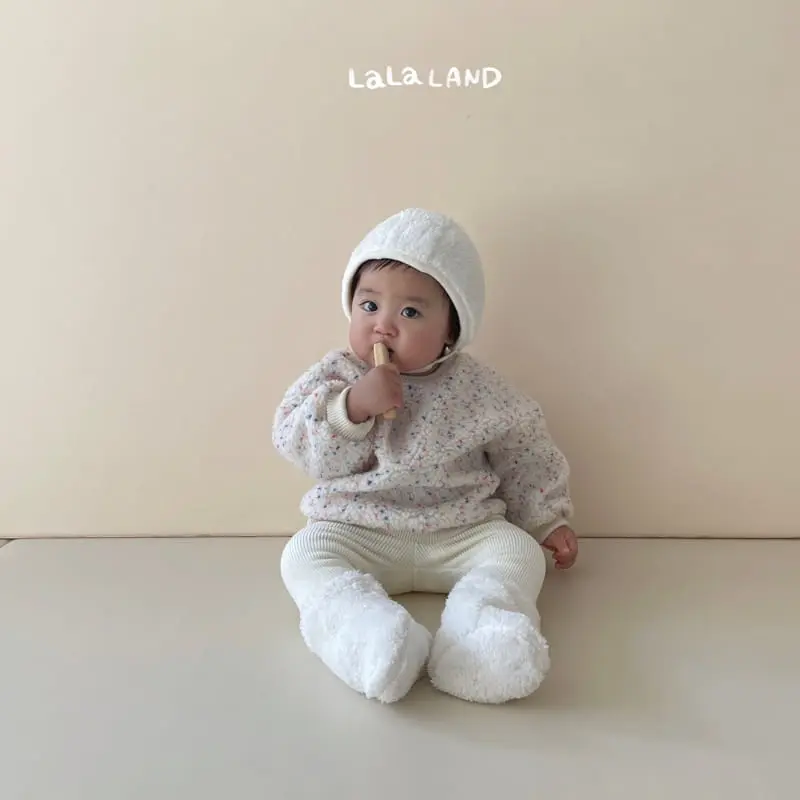Lalaland - Korean Baby Fashion - #babyfashion - Bebe Popping Star Sweatshirt - 5