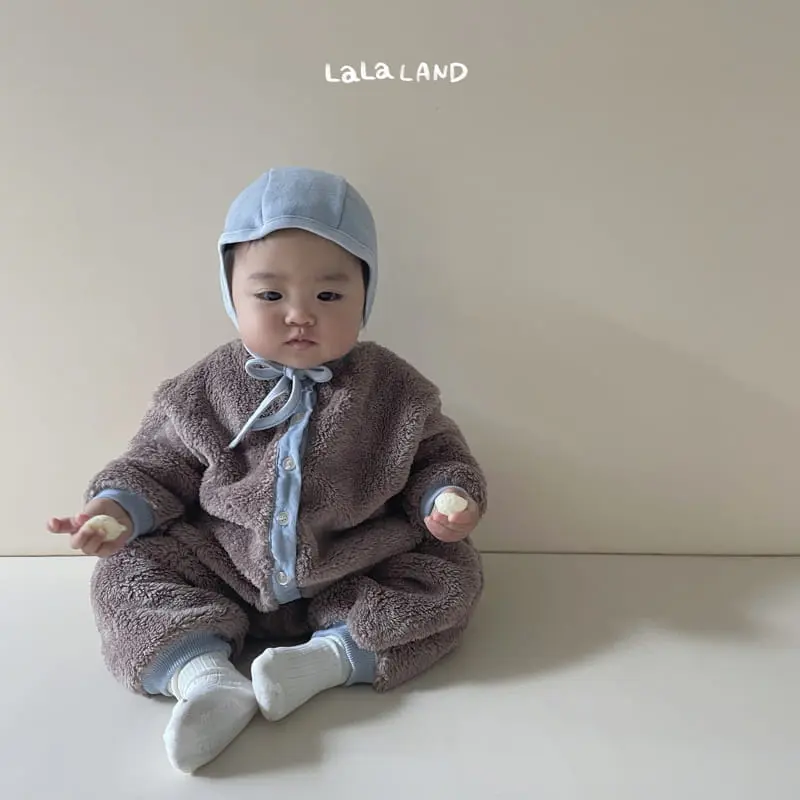 Lalaland - Korean Baby Fashion - #onlinebabyshop - Bebe Fluffy Bodysuit - 12