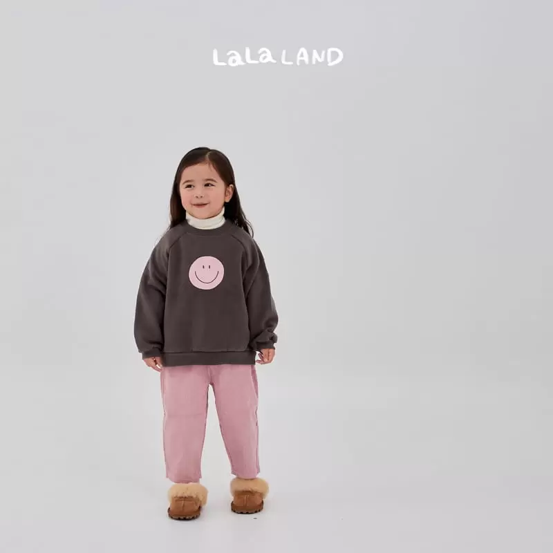 Lalaland - Korean Children Fashion - #discoveringself - Smile Sweatshirt - 3