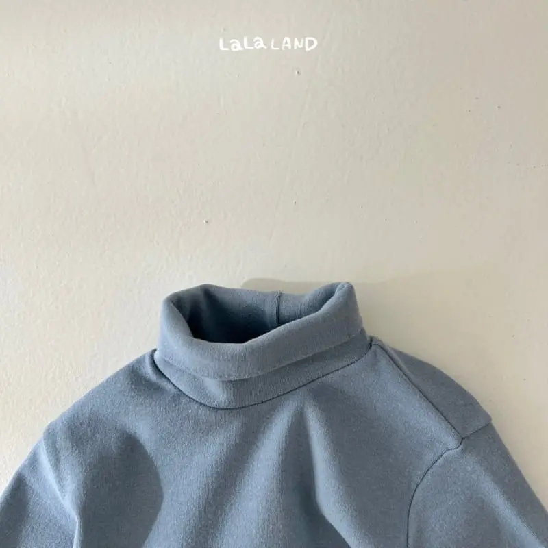 Lalaland - Korean Children Fashion - #discoveringself - Long Neck Turtleneck Tee - 8