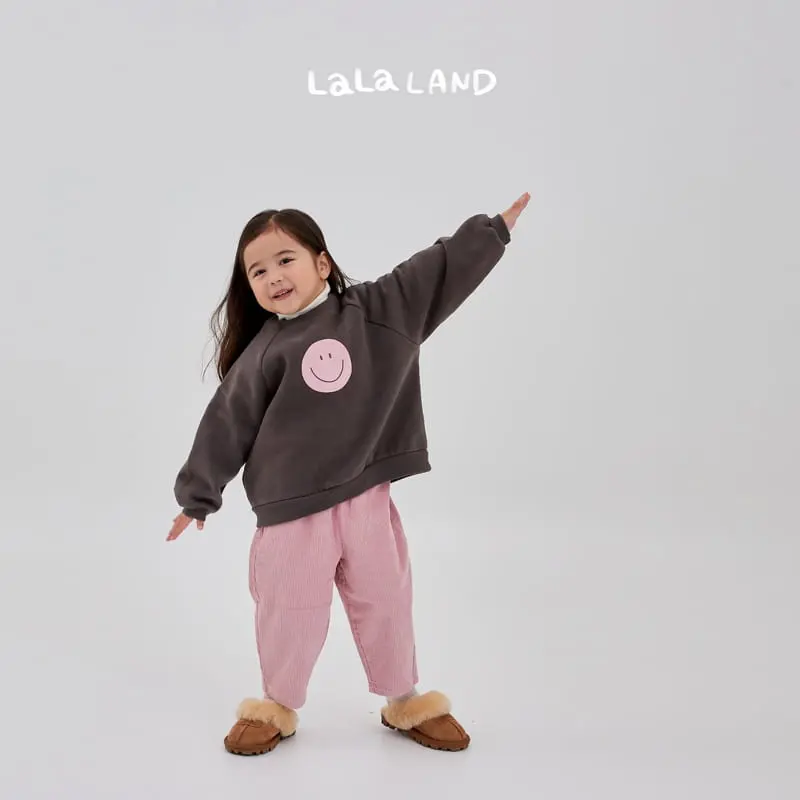 Lalaland - Korean Children Fashion - #discoveringself - Smile Sweatshirt - 4