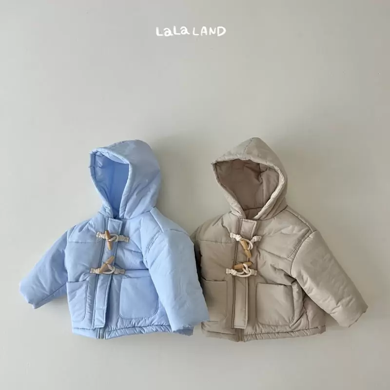 Lalaland - Korean Children Fashion - #fashionkids - Dduckboki Hoody Padding Jacket