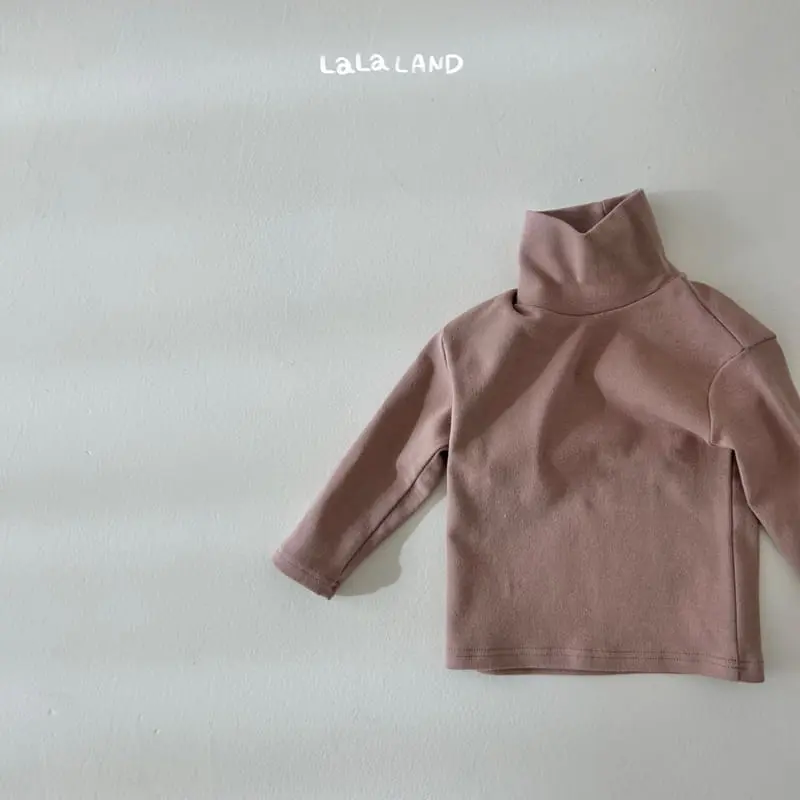 Lalaland - Korean Children Fashion - #kidsstore - Long Neck Turtleneck Tee - 11