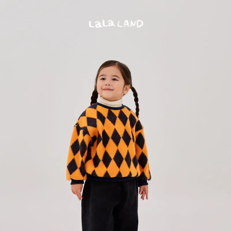 Lalaland - Korean Children Fashion - #magicofchildhood - Dia Jacquard Sweatshirt - 3