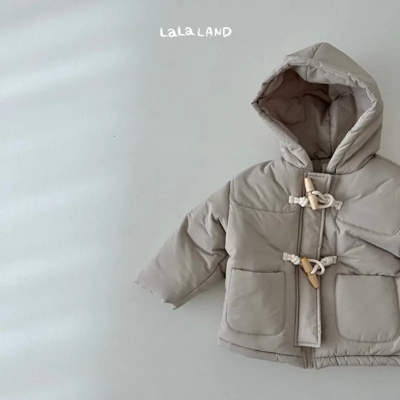 Lalaland - Korean Children Fashion - #magicofchildhood - Dduckboki Hoody Padding Jacket - 7