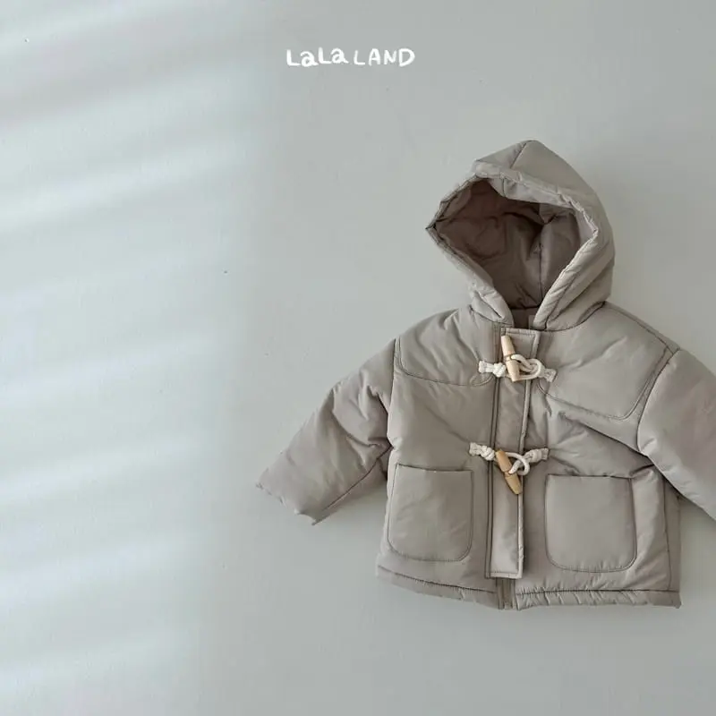Lalaland - Korean Children Fashion - #minifashionista - Dduckboki Hoody Padding Jacket - 8