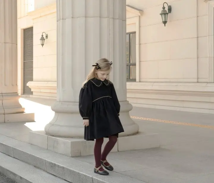 Le Bev - Korean Children Fashion - #Kfashion4kids - Roa Gold String Collar - 3