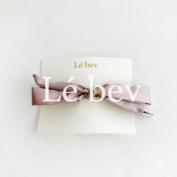 Le Bev - Korean Children Fashion - #Kfashion4kids - Silky Ribbon Hairpin - 2