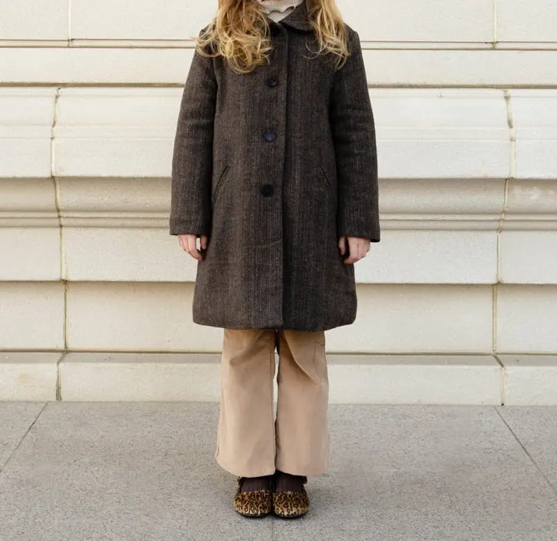 Le Bev - Korean Children Fashion - #discoveringself - Herringbone Coat - 6