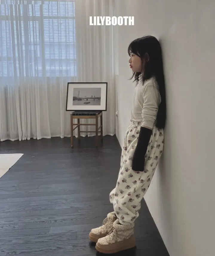 Lilybooth - Korean Children Fashion - #childofig - Flower Jogger Pants - 5