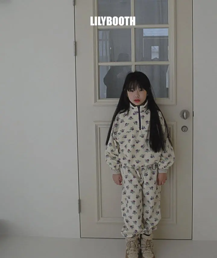 Lilybooth - Korean Children Fashion - #minifashionista - Flower Anorak