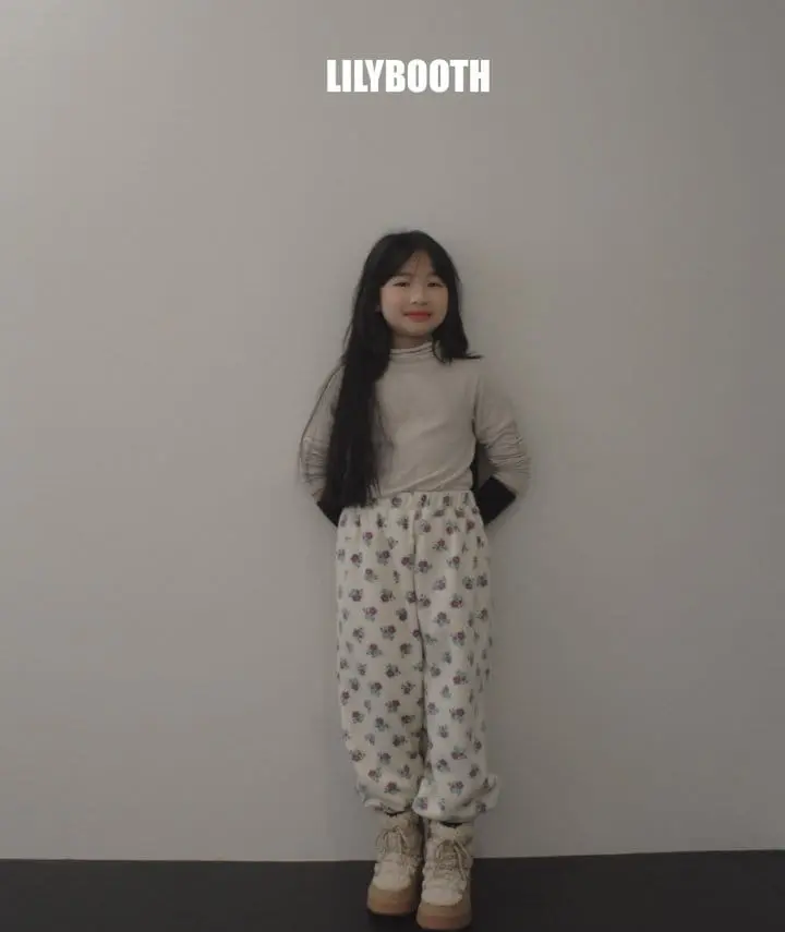 Lilybooth - Korean Children Fashion - #prettylittlegirls - Flower Jogger Pants
