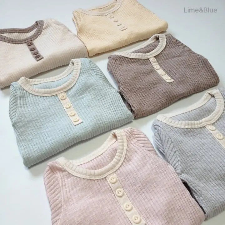 Lime & Blue - Korean Baby Fashion - #babyboutiqueclothing - Silor Bodysuit - 2
