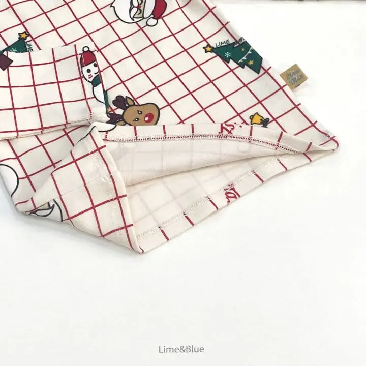 Lime & Blue - Korean Baby Fashion - #babyootd - Merry Christmas Baby Set - 8