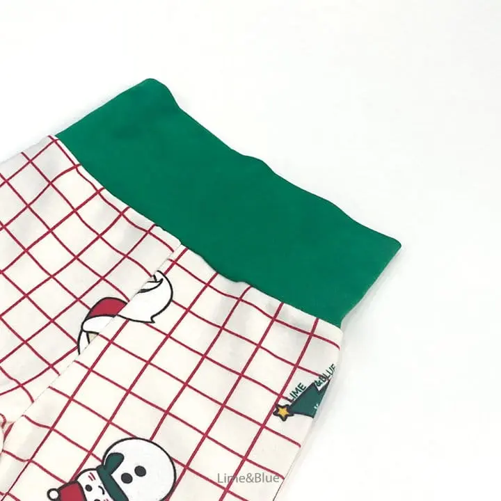 Lime & Blue - Korean Baby Fashion - #babyoutfit - Merry Christmas Baby Set - 9